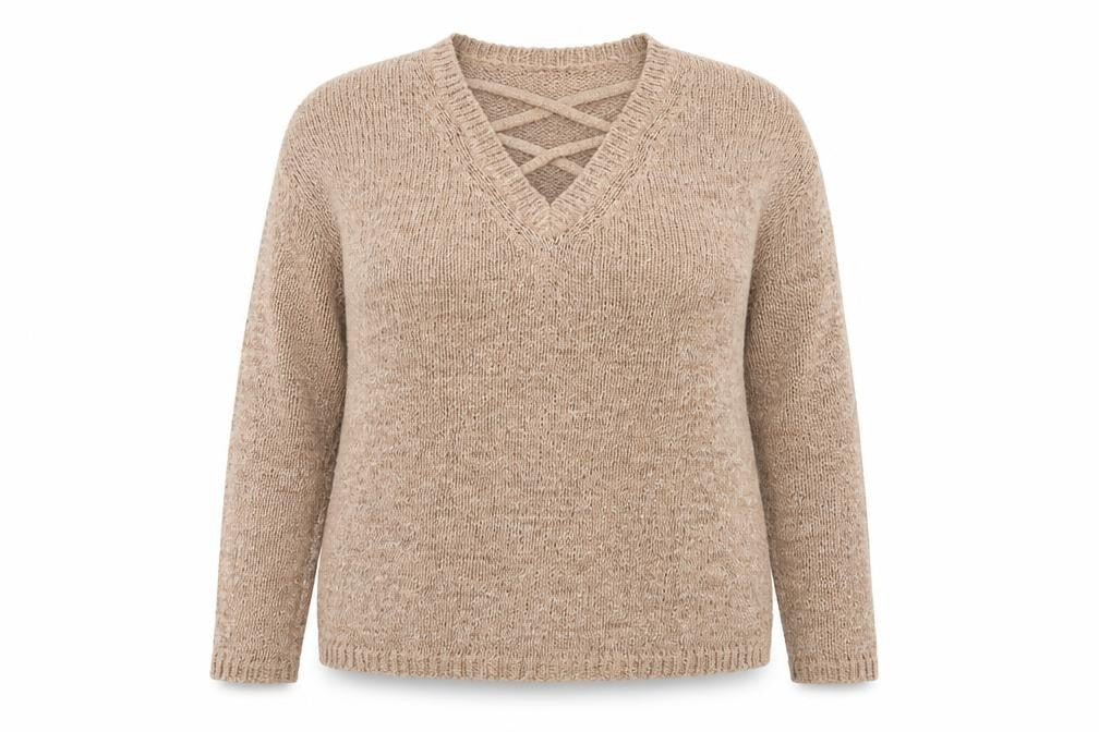 Atmosphere Womens Beige   Pullover Jumper Size 12