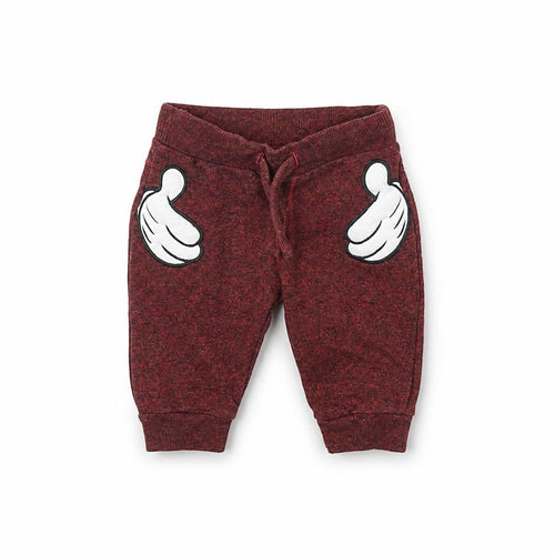 Disney Baby Baby Red   Jogger Trousers Size 0-3 Months  - Mickey and Friends