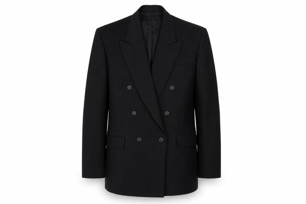 Front view of Chatsworth men’s black jacket blazer, size 40