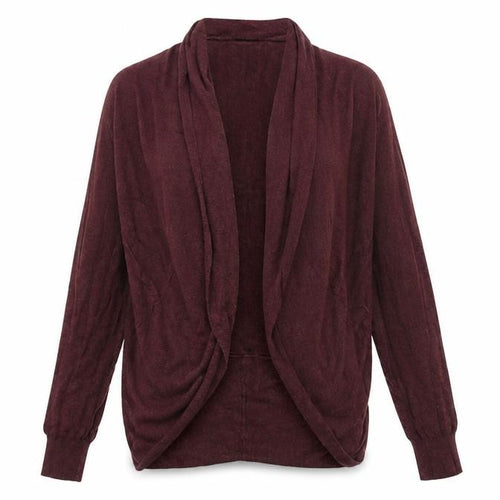 Bershka Womens Red   Cardigan Jumper Size L
