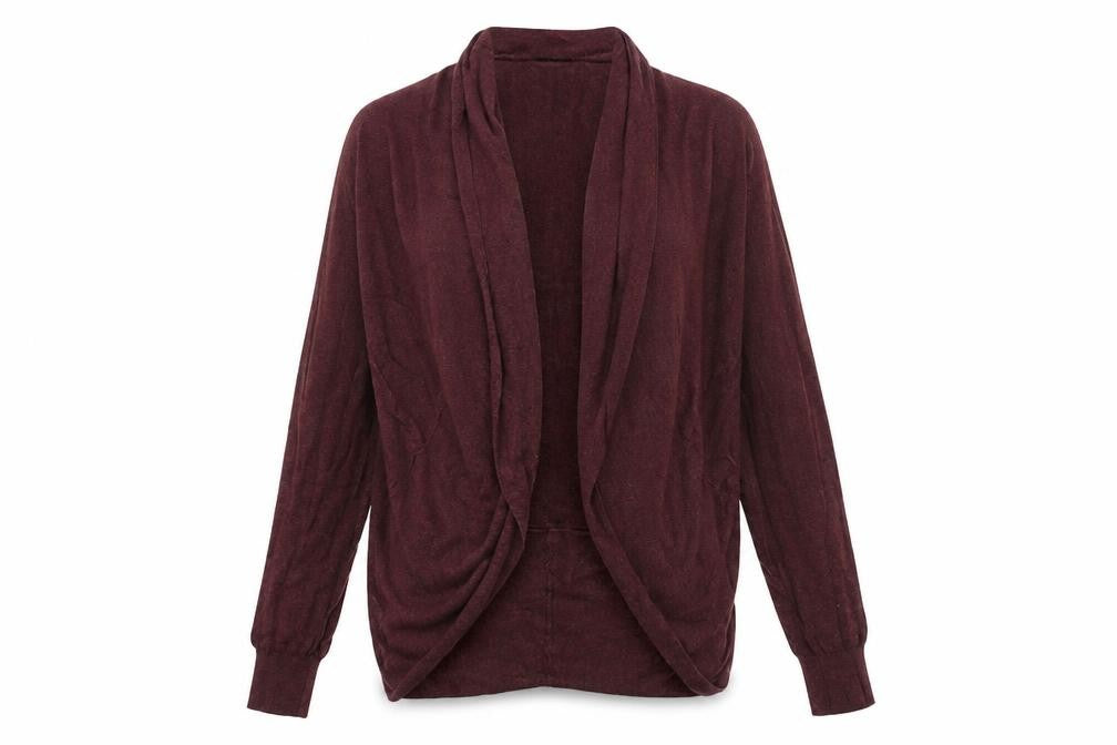 Bershka Womens Red   Cardigan Jumper Size L