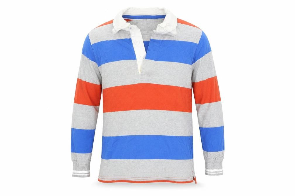 M&S Boys Multicoloured Striped  Cardigan Jumper Size 7-8 Years