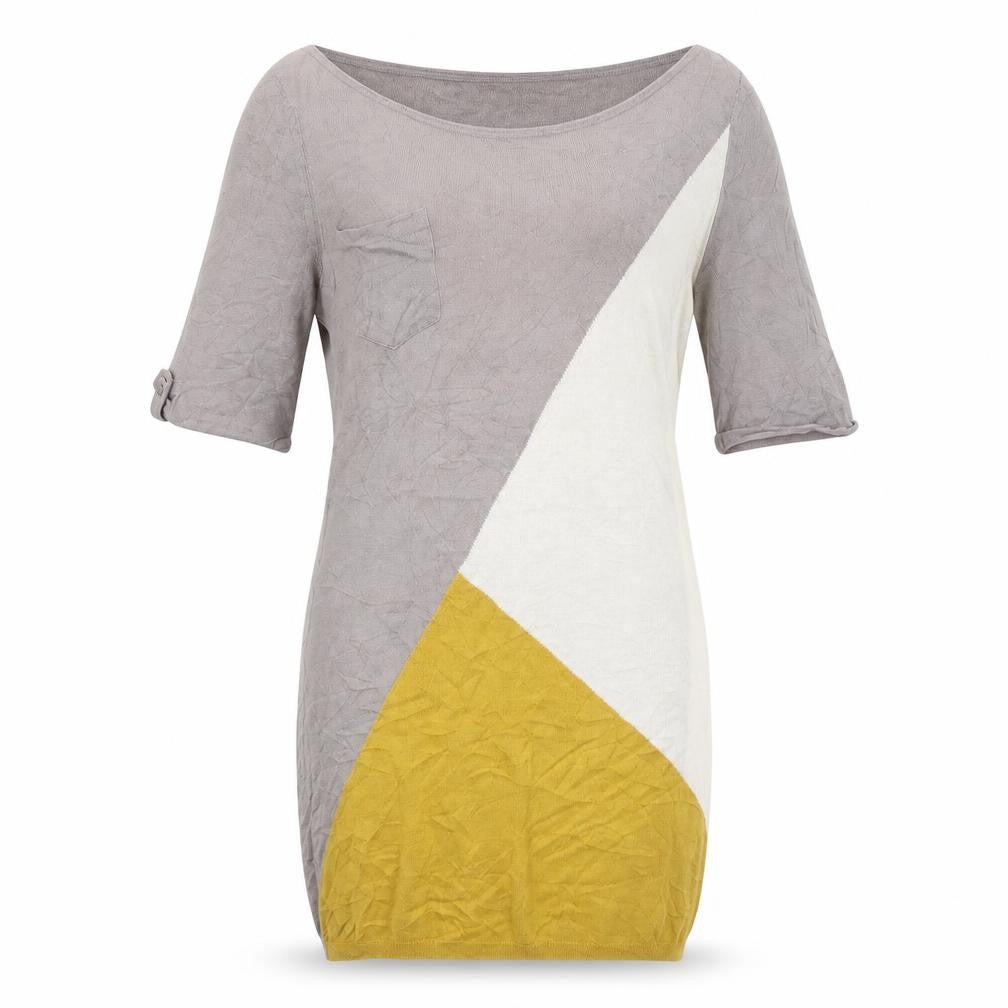 Front view of Silvian Heach women’s grey jumper, size M