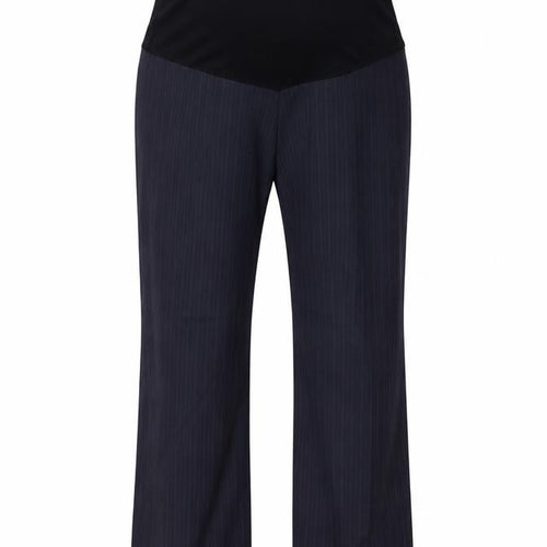 Formes Womens Blue Striped  Trousers  Size 10 L30 in
