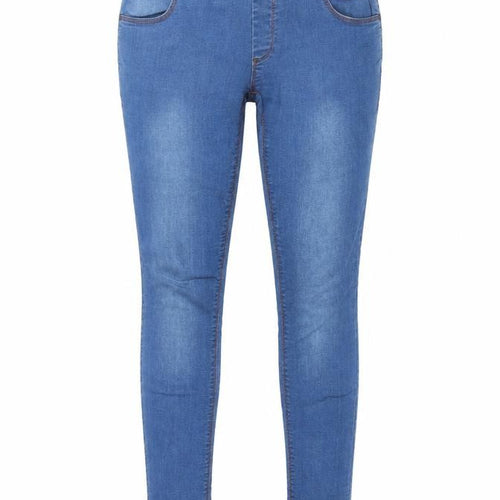 Evie Womens Blue  Denim Jegging Jeans Size 8 L28 in