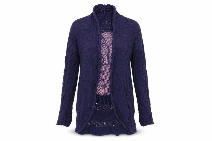 Oasis Womens Blue  Knit Cardigan Jumper Size S