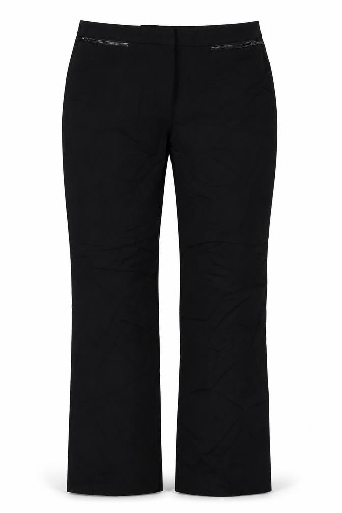 M&S Womens Black   Trousers  Size 12 L28 in