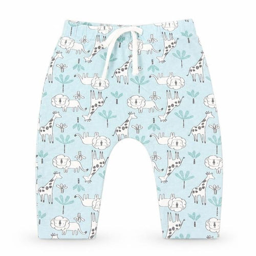 Matalan Boys Blue Animal Print  Capri Leggings Size 3-6 Months
