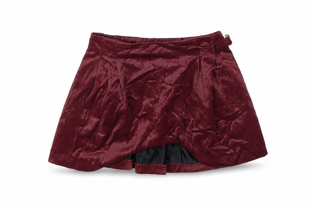 Front view of Tu girls’ purple flare skirt, size 5, years