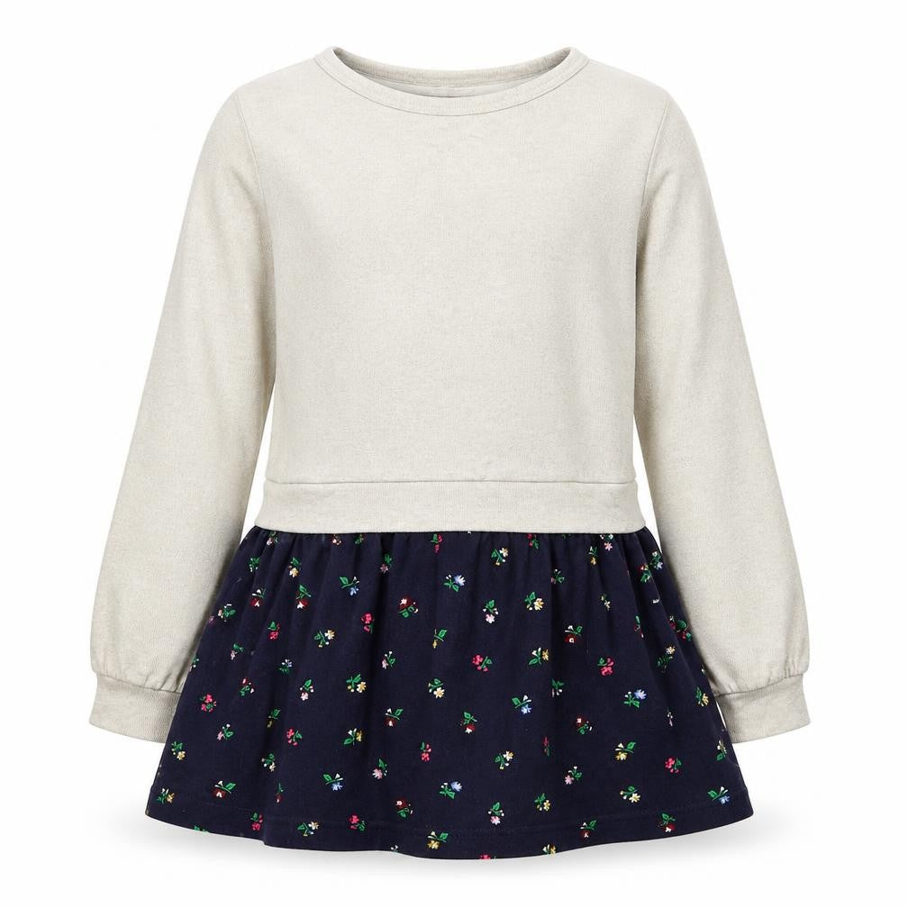 Gap Girls Brown Floral  Fit & Flare  Size XL