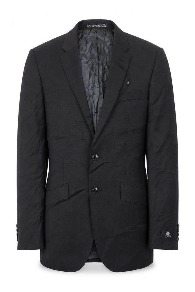 Front view of Marks & Spencer men’s grey jacket blazer, size 36