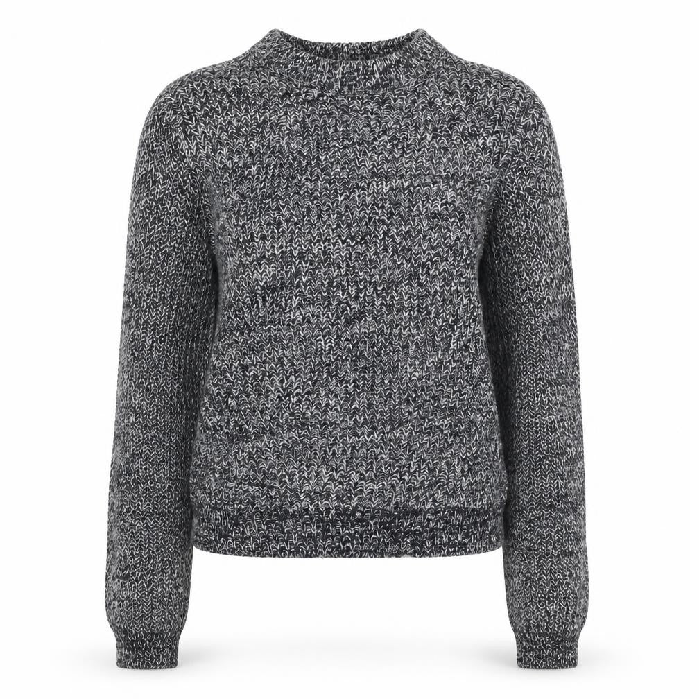 Front view of H&M women’s blue jumper, size XS