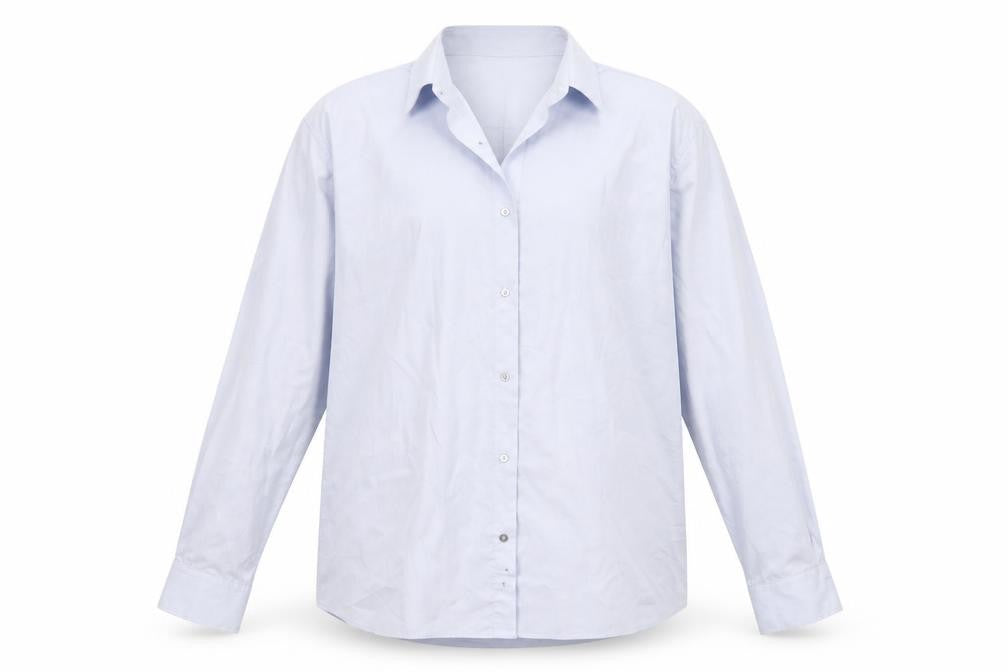 Front view of George men’s purple button-up, size 16
