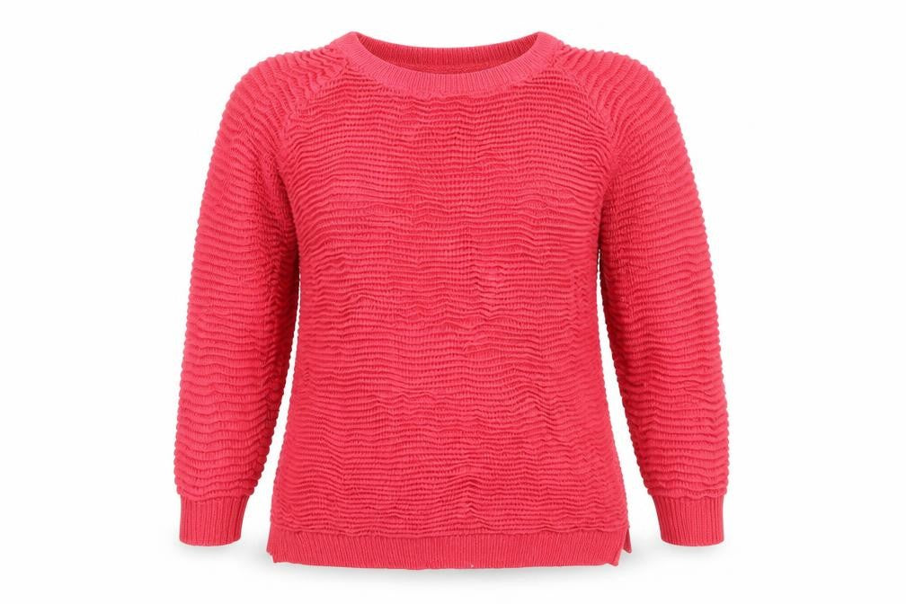 Front view of George women’s pink jumper, size UK 14