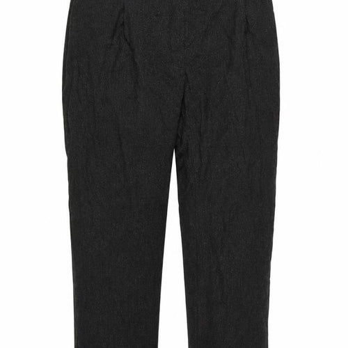 M&S Womens Black   Trousers  Size 14 L25.5 in