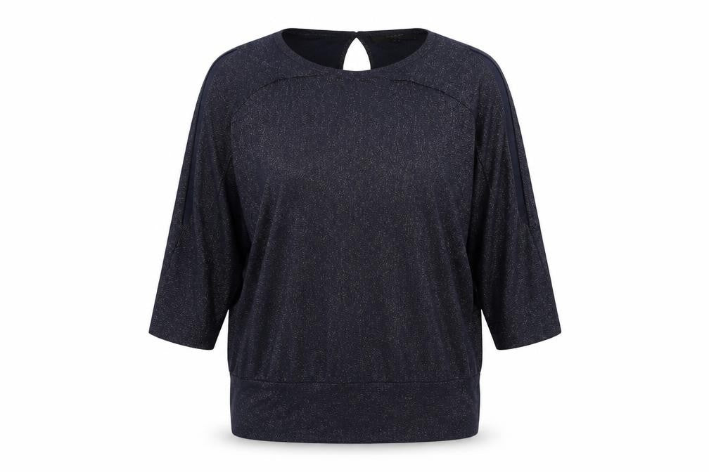 Front view of Next women’s blue basic t-shirt, size UK 12