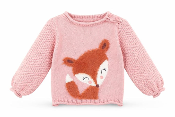 Nutmeg Baby Pink Pullover Jumper Size 3-6 Months - Deer