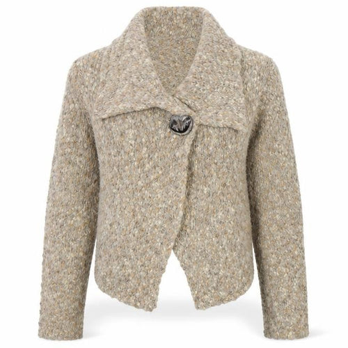 Kaliko Womens Brown  Knit Cardigan Jumper Size 12