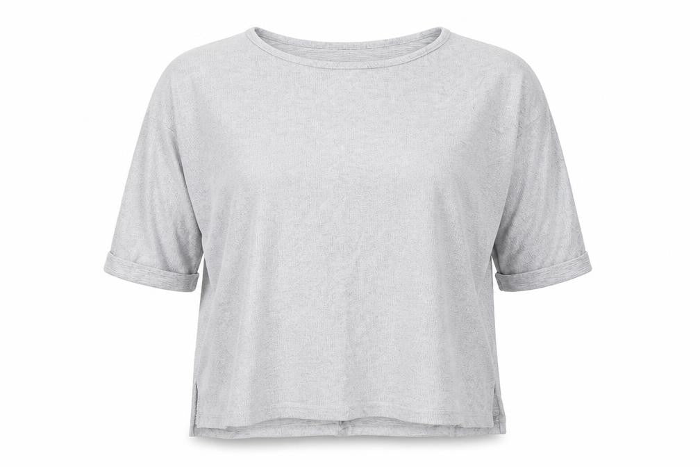 Front view of New Look women’s grey jumper, size S