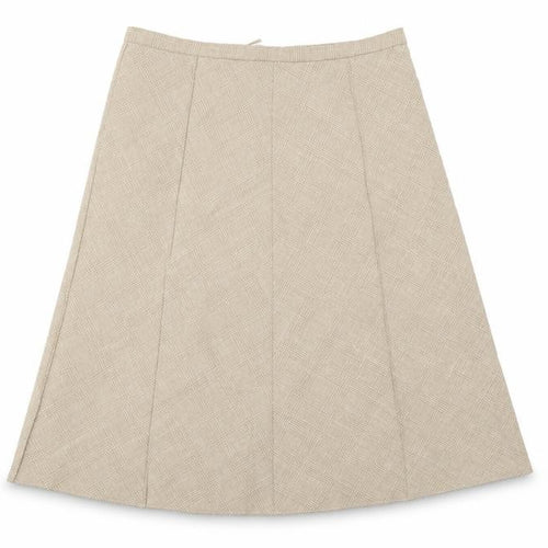 Finnkarelia Womens Beige   Flare Skirt Size 30 in