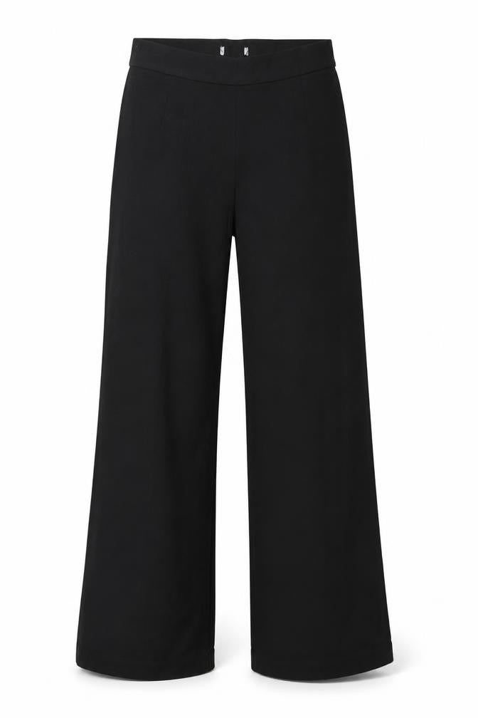 Preworn Womens Black   Trousers  Size 31 in L28 in