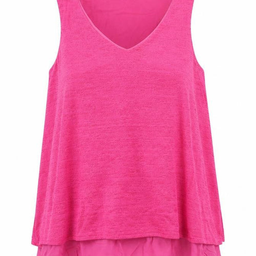 Mango Womens Pink   Basic T-Shirt Size M