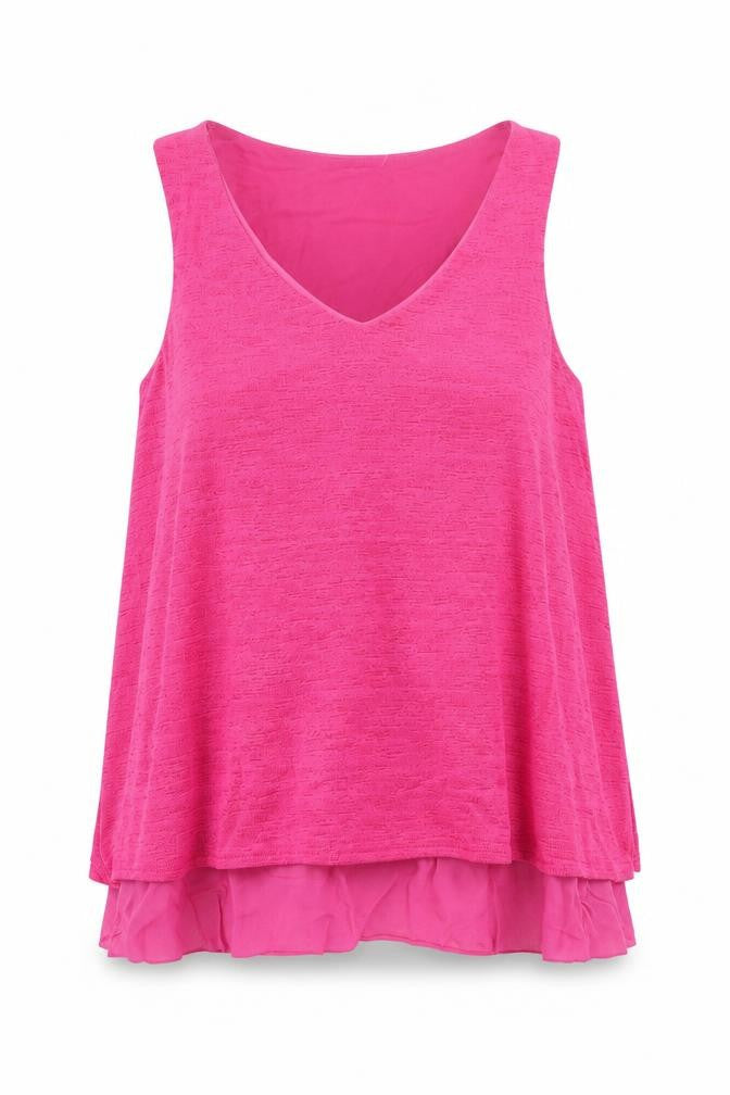 Mango Womens Pink   Basic T-Shirt Size M