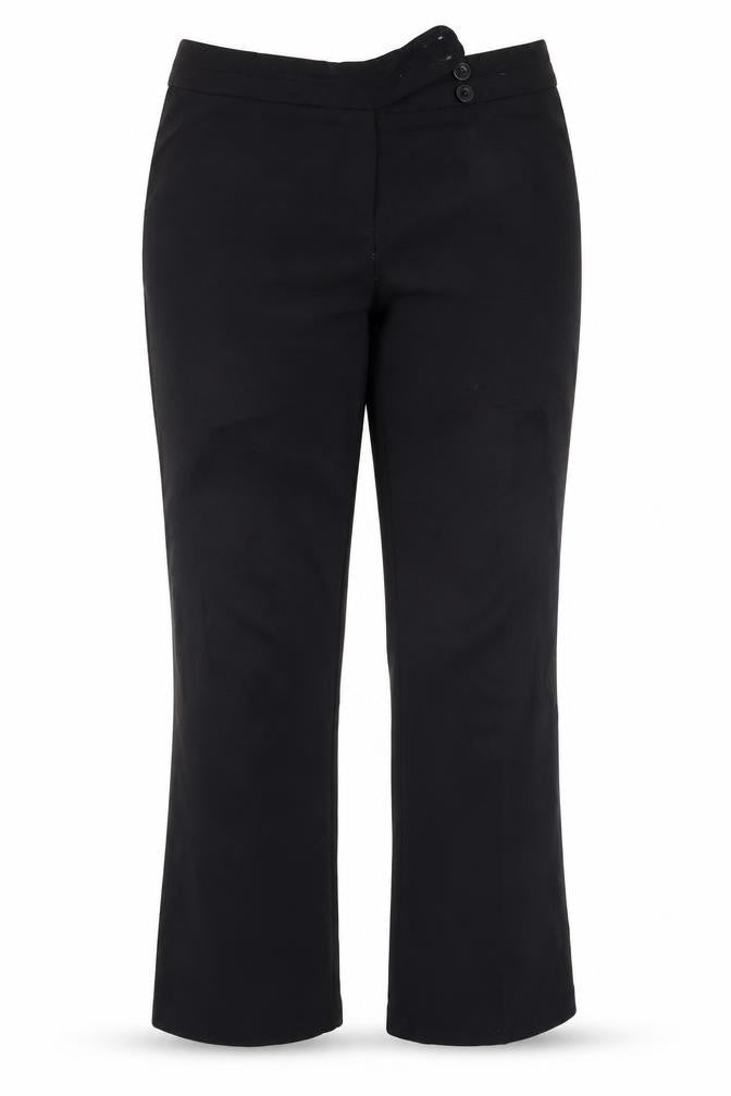 George Womens Black   Trousers  Size 12 L28 in