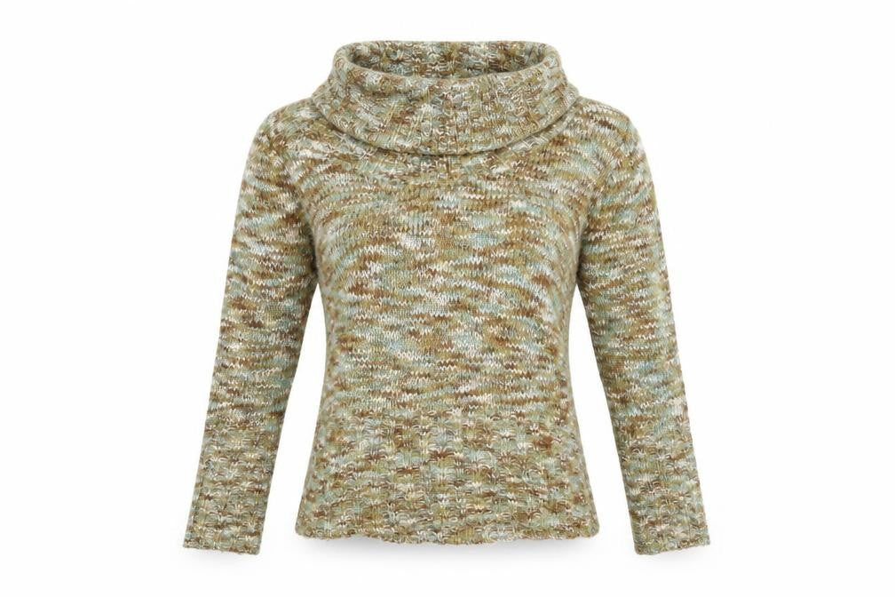 Select Womens Green  Knit Pullover Jumper Size M