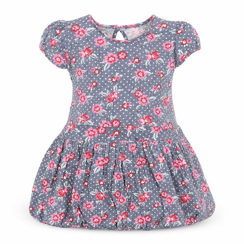 Evie Angel Girls Blue Floral  Shift  Size 3-4 Years