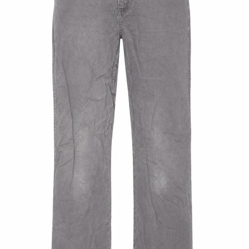 Departure Womens Grey   Straight Jeans Size 10 L30 in