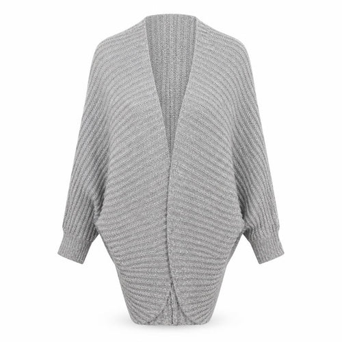 Oasis Womens Grey   Cardigan Jumper Size S