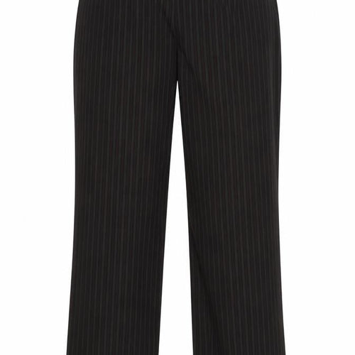 Bonmarché Womens Green Striped  Dress Pants Trousers Size 16 L27 in