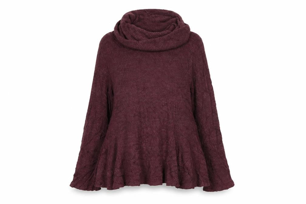 Front view of 9 HI 5 women’s purple jumper, size S