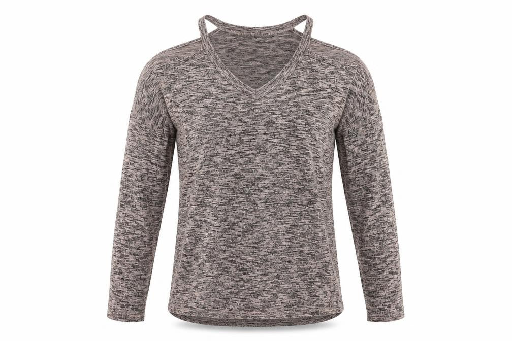 Front view of New Look women’s beige jumper, size S