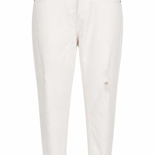 /Denim Womens White  Denim Tapered Jeans Size 18 L27 in