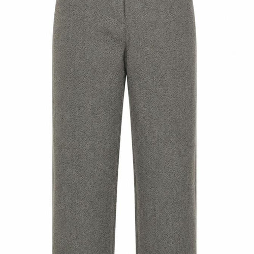Mia Moda Womens Brown Striped  Capri Trousers Size 10 L30 in
