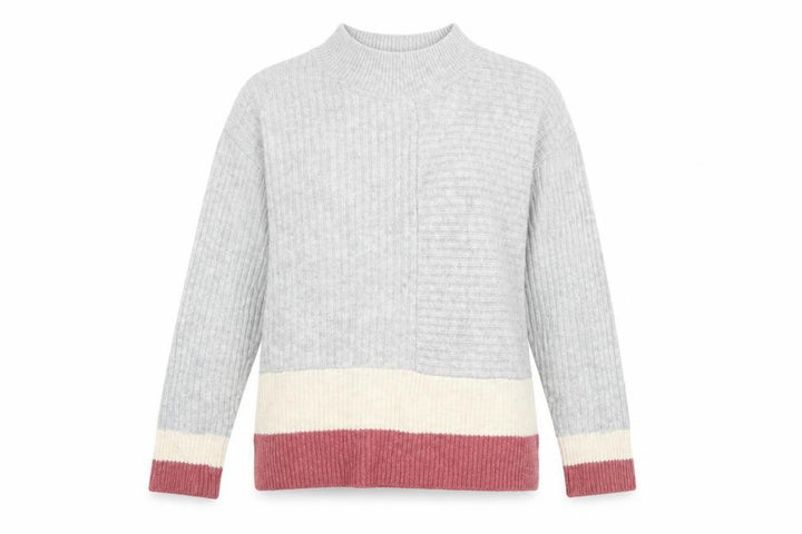 Nutmeg Womens Grey Pullover Jumper Size 14