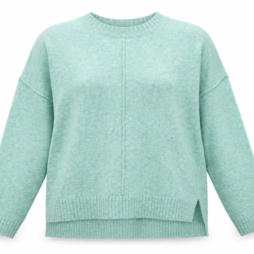 Love Knitwear Womens Green  Knit Pullover Jumper Size 14
