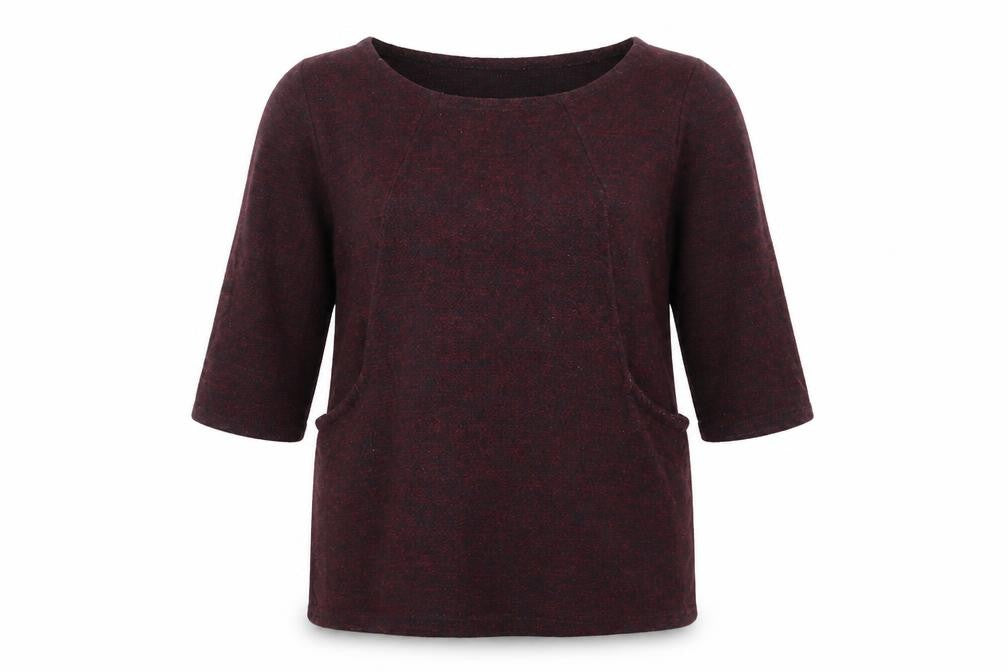 Luca Vanucci Womens Red   Pullover Jumper Size M