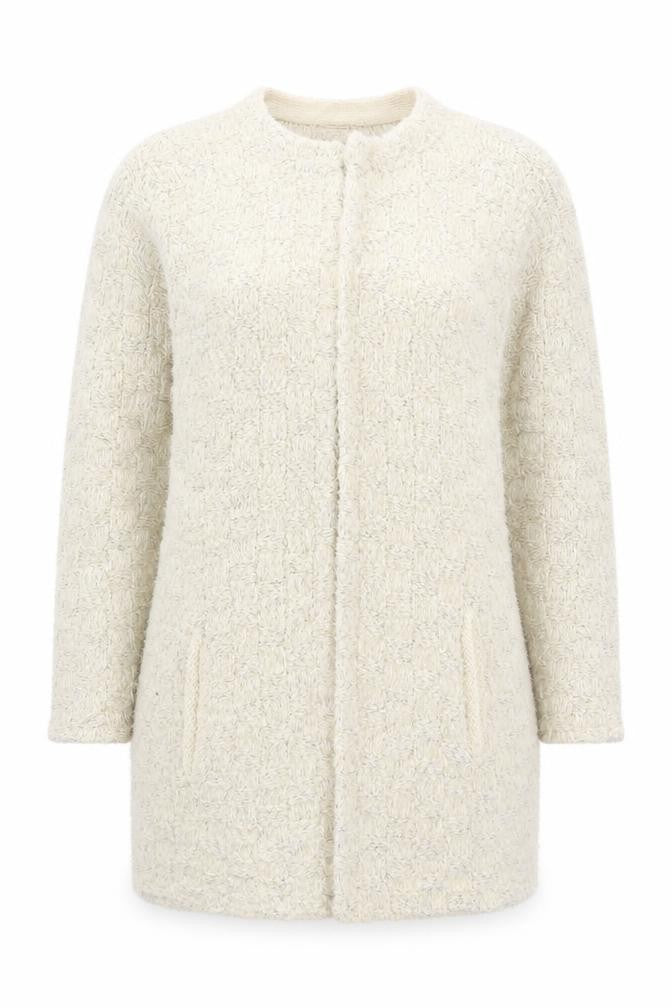 It Hippie Womens Beige  Knit Cardigan Jumper Size M