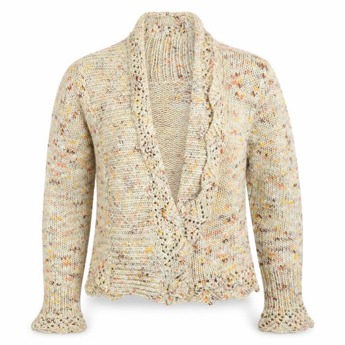 Kaleidoscope Womens Yellow  Knit Cardigan Jumper Size 12