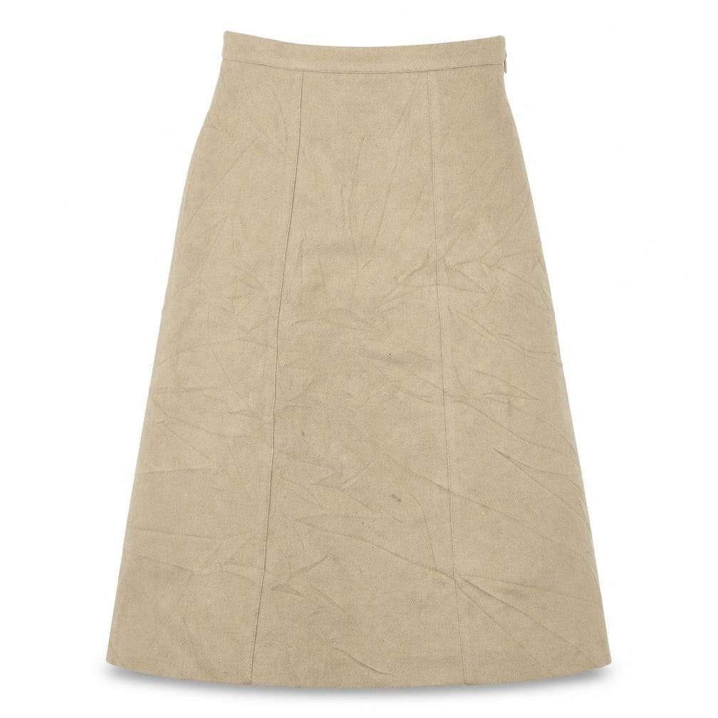 Dereta Womens Beige   Straight & Pencil Skirt Size 12