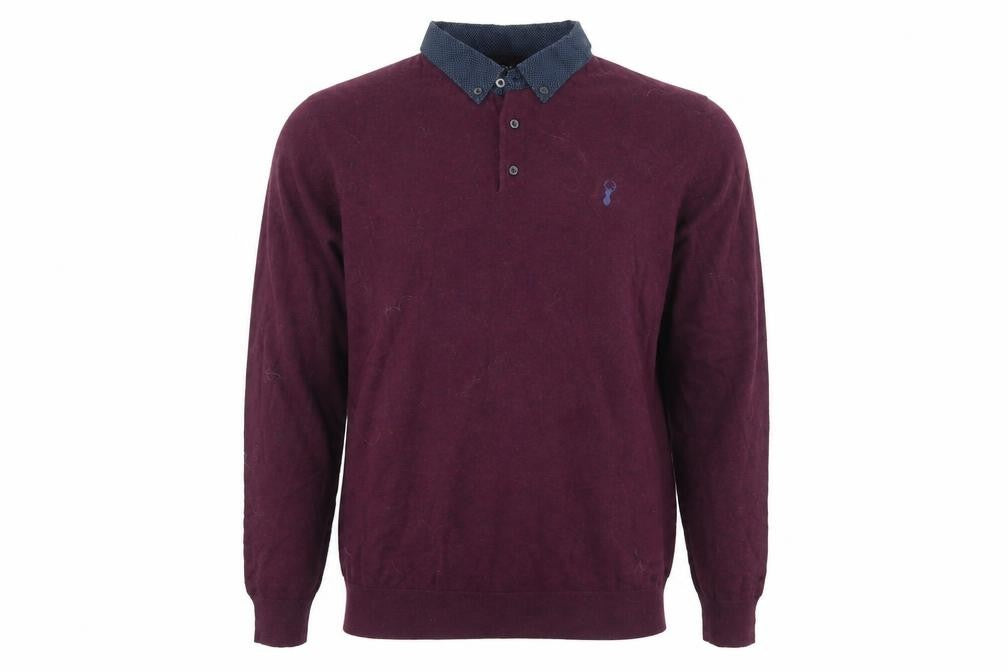 Front view of Next women’s purple knit jumper, size L