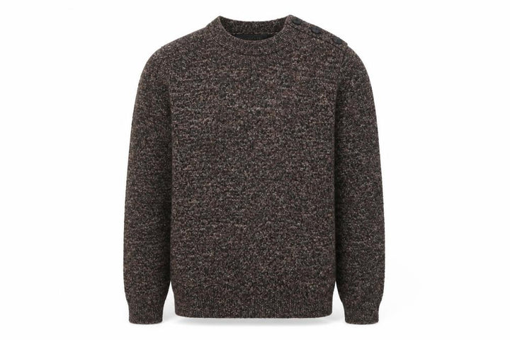 Topman Mens Brown Knit Pullover Jumper Size S