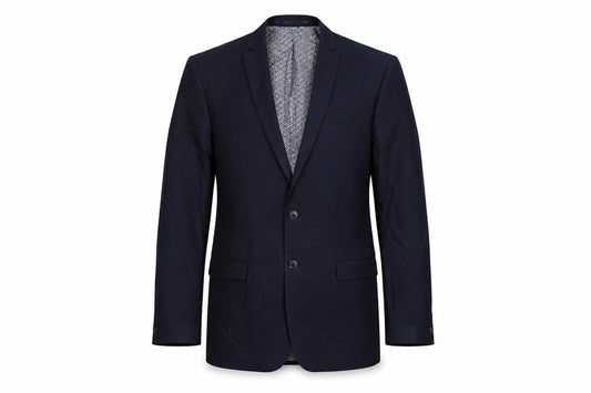 Front view of Red Herring men’s blue jacket suit jacket, size 42