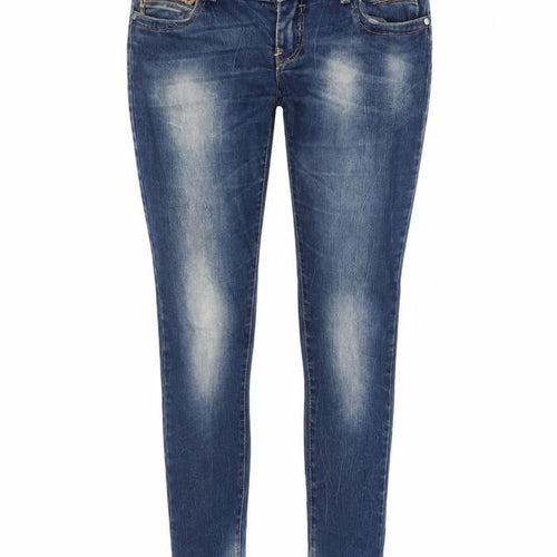 NP Womens Blue  Denim Skinny Jeans One Size L30 in