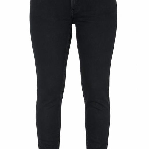 40 Womens Black  Denim Skinny Jeans One Size L29 in