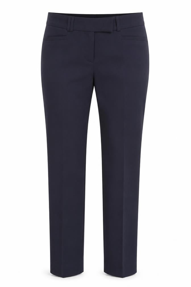 Ayhan Womens Blue   Chino Trousers Size M L25.5 in