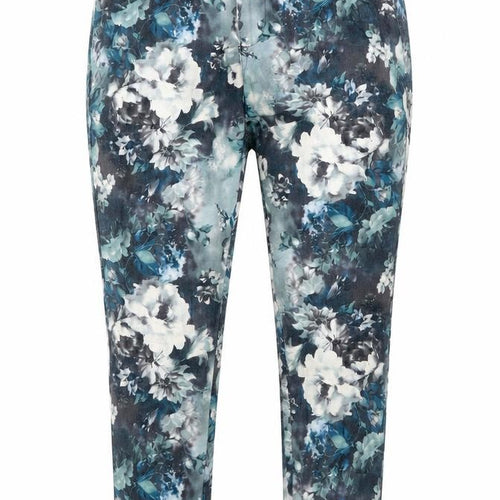 Rut & Circle Womens Multicoloured Floral  Capri Trousers Size 10 L24 in